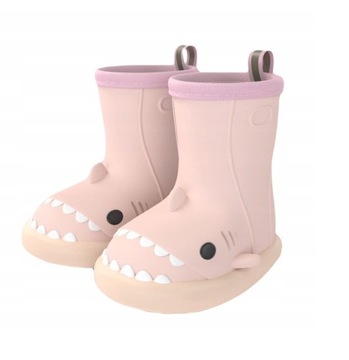 KALOSZE DZIECIĘCE REKINY SHARK GUMOWE BUTY 23-24