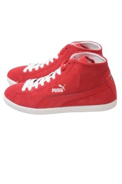 PUMA CZERWONE WYSOKIE TENISÓWKI GLYDE MID (37)