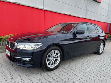 BMW Seria 5 G30-G31 Touring 520d 190KM 2018 BMW Seria 5 520d xDrive Adaptive Led Oś Skrętna Cena Brutto!, zdjęcie 39