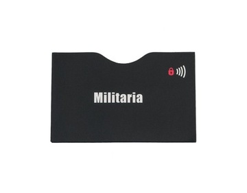 Etui pokrowiec ochronne RFID Militaria.pl na kartę płatniczą