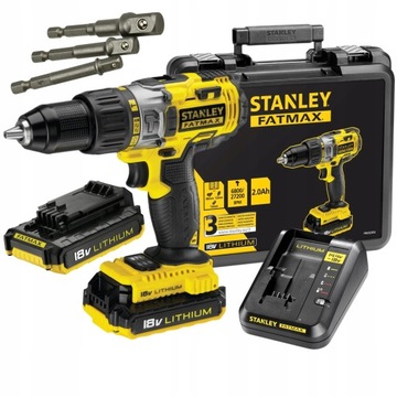 ОТВЕРТКА STANLEY FMC625D2 2x2Ah Impact + АДАПТЕРЫ