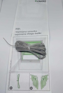 Zestaw sznurków do rolet ARF FAKRO ZESTAW NAPRAWCZY DO MARKIZ ROLET LINKA