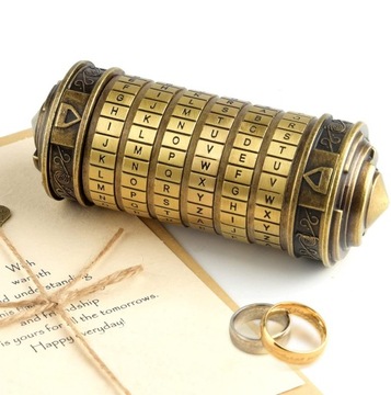 Кодовый замок Retro Da Vinci. Отличный подарок.