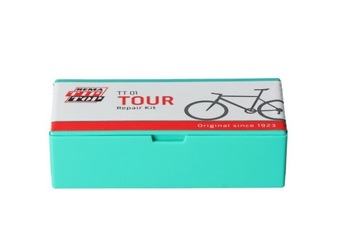 Комплект для ремонта камеры велосипеда TT01, 5 пластырей + 3 г клея для наконечников — 2 шт.