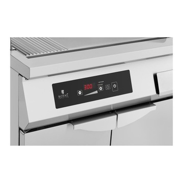 Гладкий отдельностоящий индукционный гриль 720 x 610 мм 80-300 C 10 000 Вт