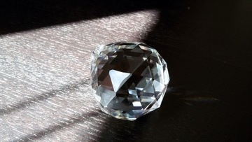 ХРУСТАЛЬ, ХРУСТАЛЬНЫЙ ШАР, КУЛОН, 5 СМ