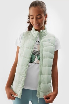 4F КУРТКА С РУКАВАМИ ДЛЯ ДЕВОЧЕК ДЕТСКИЙ ПУХОВИК