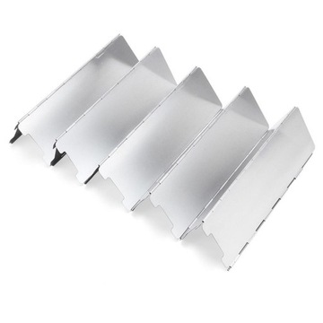 OSŁONA PRZECIWWIATROWA DO KUCHENKI PALNIKA SKŁADANA KONSTRUKCJA 24x84 CM