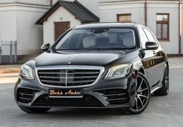 Mercedes Klasa S W222 Limuzyna Facelifting 2.9 400d 340KM 2020 Mercedes-Benz Klasa S S400D Amg 4os Full Vat 23 Salon Polska Polecam, zdjęcie 4