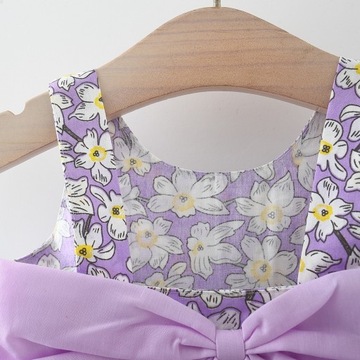 МИЛОЕ ЛЕТНЕЕ ПЛАТЬЕ С ЦВЕТАМИ ШАПКА 74/80