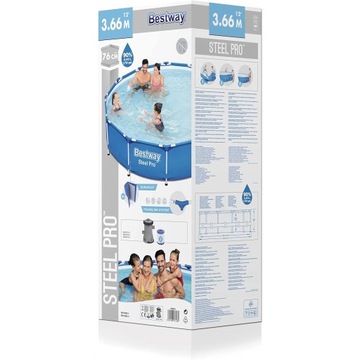 Круглый каркасный бассейн Bestway 366 x 366 см