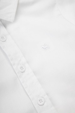 Белая рубашка для мальчика 92 Coccodrillo