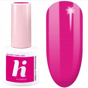 Hi Hybrid Lakier hybrydowy #219 Glossy Pink