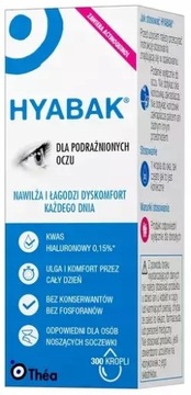 Hyabak Krople do oczu nawilżające 10 ml