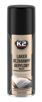 K2 LAKIER BEZBARWNY AKRYLOWY POŁYSK 400ML