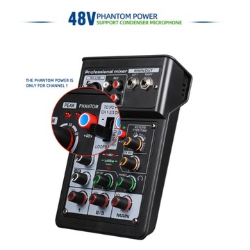 3-канальный аудиомикшер BT с цифровым стереозвуком