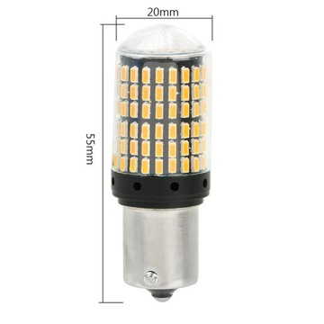 P21W LED 144 4014 BA15S 1156 CANBUS ОРАНЖЕВЫЙ