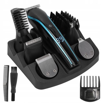 НАБОР ЭЛЕКТРИЧЕСКОГО ТРИММЕРА ДЛЯ БОРОДЫ 6 В 1