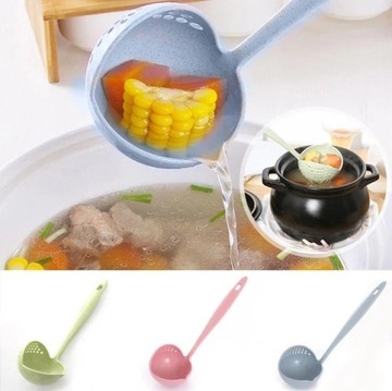 КОВШНИК С ДРУГЛУСОМ, СИТОМ, ДРУГЛЫШОМ 2в1, ЛИТЬЕМ, НАПРАВЛЯЮЩИМСЯ