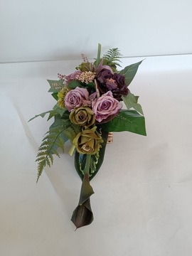 ЦЕНТР МОГИЛЫ КЛАДБИЩЕ БОЛЬШАЯ КОМПОЗИЦИЯ ДЕРЕВЯННАЯ ЯЩИКА ЦВЕТ КАЛЛА