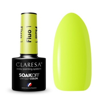 Claresa lakier hybrydowy FLUO 1 - 5g