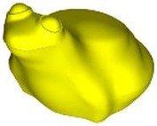 LEGO Żaba Żabka Neon Żółty 33320