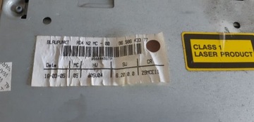 РАДИО CD PEUGEOT 607 LIFT BLAUPUNKT RD4