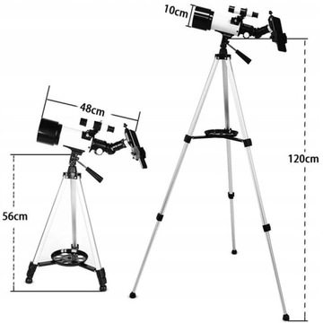 АСТРОНОМИЧЕСКИЙ ТЕЛЕСКОП ПОЗВОНОЧНИК 70 мм 400 мм
