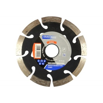 TARCZA DIAMENTOWA SEGMENTOWA DO CIĘCIA BETONU 125X7X22,23MM TURBO KD926