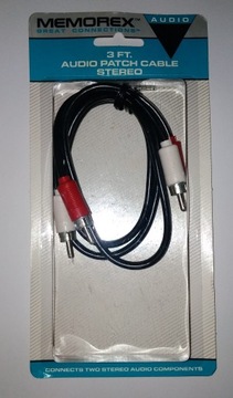 KABEL wysokiej klasy 2X CINCH RCA AUDIO STEREO