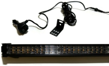 Lightbar pasek ostrzegawczy LED träger blyskowa stroboskop 63cm slim 12V 24V | thumb 3