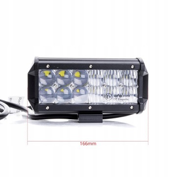 СВЕТОДИОДНАЯ ГАЛОГЕННАЯ РАБОЧАЯ ФАРА 84ВТ 5D КОМБО ВНЕДОРОЖЬЯ