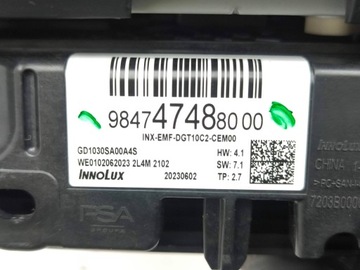 JEEP AVENGER 2024 DISPLEJ / OBRAZOVKA