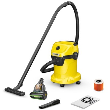 MOCNY ODKURZACZ KARCHER WD3 + TURBO GIGA XXL LEKKI