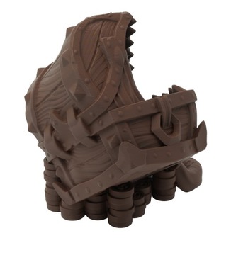 Волшебный сундук с золотом - башня для игральных костей - Mimic Dice Tower Brown