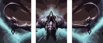 3x OBRAZ NA ŚCIANĘ DO POKOJU diablo 3 rozm. 50x70