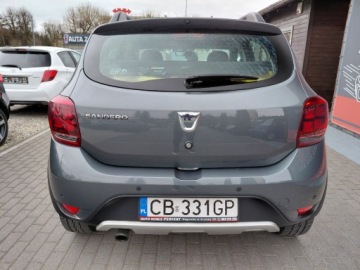 Dacia Sandero II Hatchback 5d Facelifting 0.9 TCe 90KM 2017 Dacia Sandero Stepway Salon PL Serwis Bezwypadek Benzyna 90KM, zdjęcie 5
