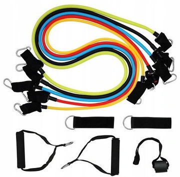 НАБОР ИЗ 5 ЭНИЗОВ ДЛЯ УПРАЖНЕНИЙ С ЭСПАНДЕРАМИ