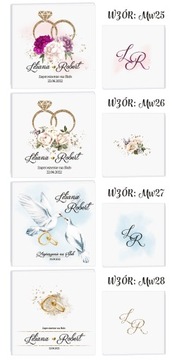 КЛАССИЧЕСКИЕ ГЛАМУРНЫЕ «МВ» СВАДЕБНЫЕ ПРИГЛАШЕНИЯ