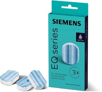 Siemens TZ80002B Tabletki odkamieniające 2w1