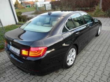 BMW Seria 5 F10-F11 Limuzyna 520d 184KM 2013 BMW Seria 5 Xenon Skora Navi Profesjonal Dociagi Head-Up 2.0 Diesel 184KM, zdjęcie 8
