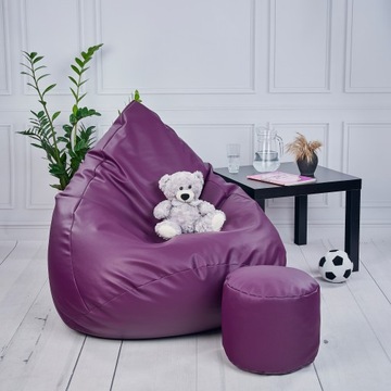 SAKO PUFA XXXXL + GRATIS | GIGANT 5XL CZERWONY