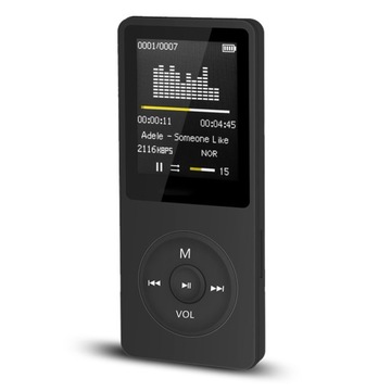 МИНИ FM-РАДИО MP3-ПЛЕЕР HIFI BLUETOOTH 16 ГБ + НАУШНИКИ С ШУМОПОДАВЛЕНИЕМ