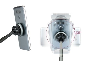 Uchwyt samochodowy na kokpit i szybę Xblitz G250