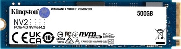 Dysk SSD NV2 500 GB M.2 2280 PCIE x4 Gen4 NVMe