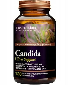 Doctor Life Candida Ultra Support 120 kapsułek