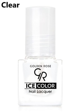 Golden Ice Color Lakier Do Paznokci Clear