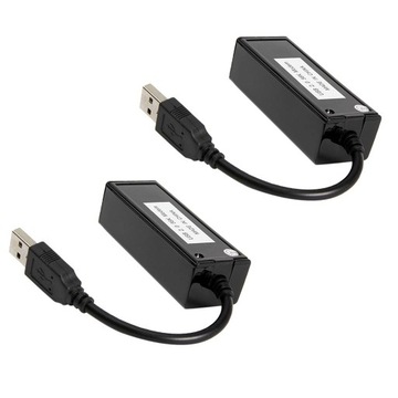 2x zewnętrzny adapter kablowy USB 2.0 56K dla /7/8