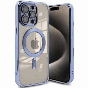 ЧЕХОЛ С МАГНИТНЫМ БЛЕСКОМ + СТЕКЛО 9H для IPHONE 15 PRO