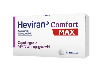 Heviran Comfort Max 400 mg x 60 tab